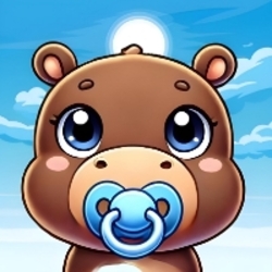Baby Moo Deng